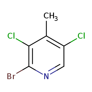 2-Bromo-3，5-dichloro-4-methylpyridine