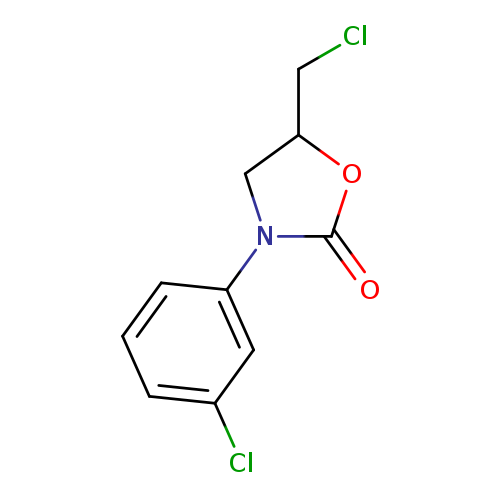 5-(chloromethyl)-3-(3-chlorophenyl)-1,3-oxazolidin-2-one