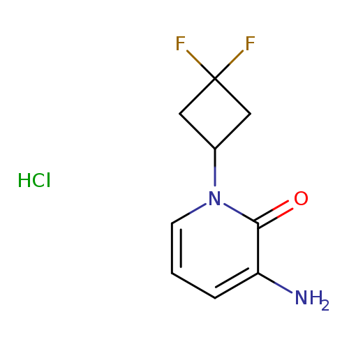 3-amino-1-(3,3-difluorocyclobutyl)-1,2-dihydropyridin-2-one hydrochloride