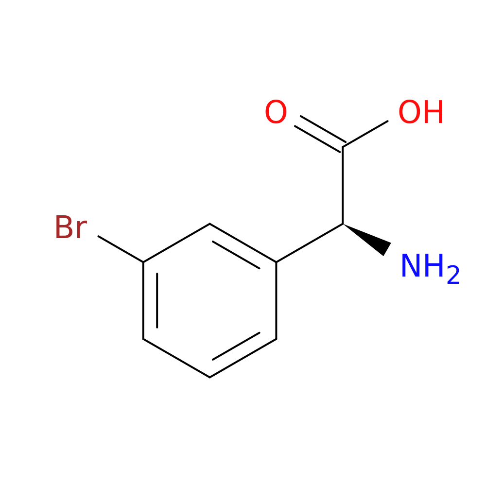 (S)-2-Amino-2-(3-bromophenyl)acetic acid