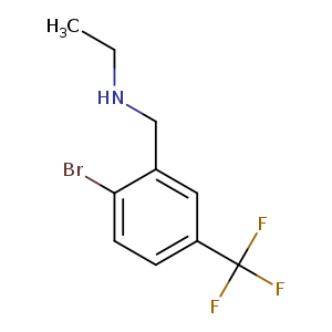 2-BROMO-N-ETHYL-5-(TRIFLUOROMETHYL)-BENZENEMETHANAMINE