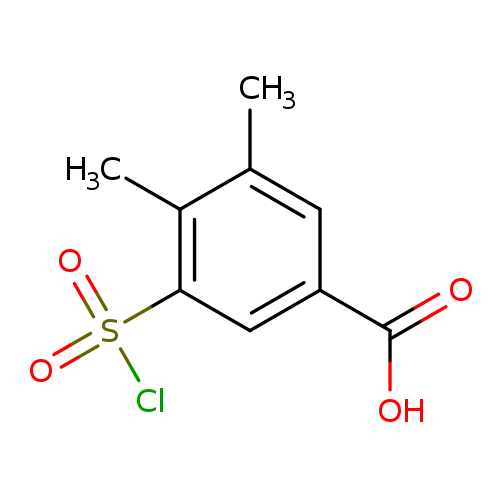 3-(Chlorosulfonyl)-4,5-dimethylbenzoic acid
