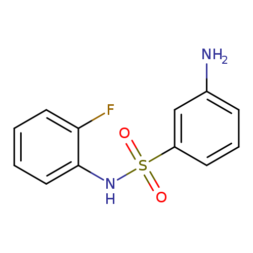 3-Amino-n-(2-fluoro-phenyl)-benzenesulfonamide