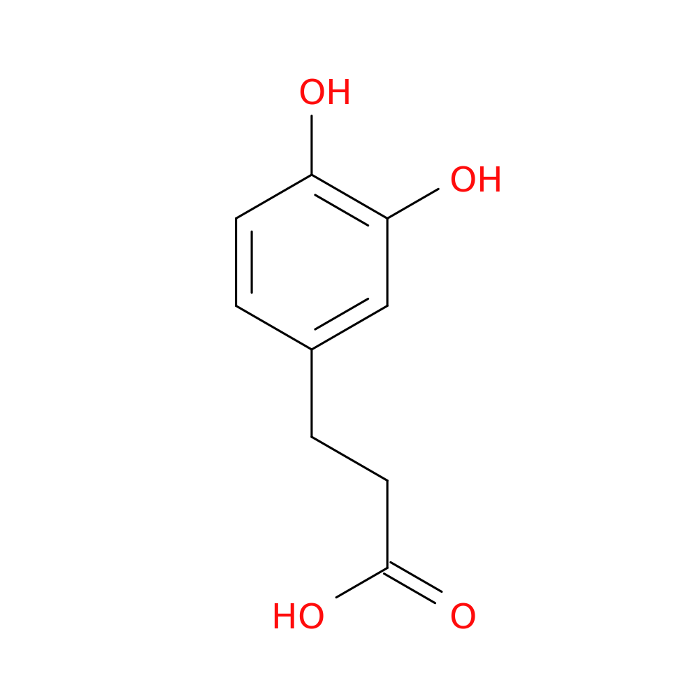 Benzenepropanoic acid, 3,4-dihydroxy-