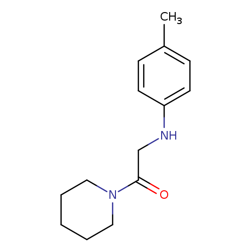 2-[(4-methylphenyl)amino]-1-(piperidin-1-yl)ethan-1-one