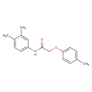 N-(3,4-dimethylphenyl)-2-(4-methylphenoxy)acetamide