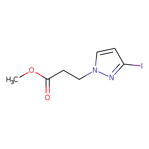 methyl 3-(3-iodo-1H-pyrazol-1-yl)propanoate