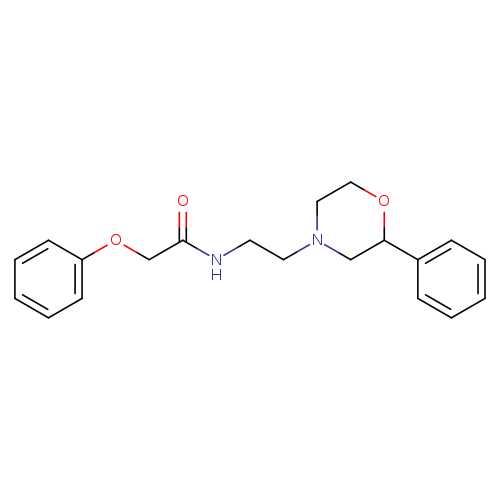 2-phenoxy-N-[2-(2-phenylmorpholin-4-yl)ethyl]acetamide