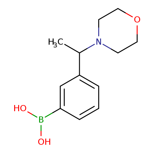 (3-(1-morpholinoethyl)phenyl)boronic acid