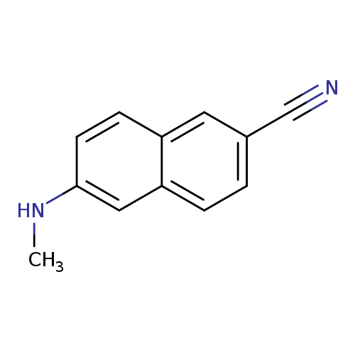 6-(METHYLAMINO)NAPHTHALENE-2-CARBONITRILE