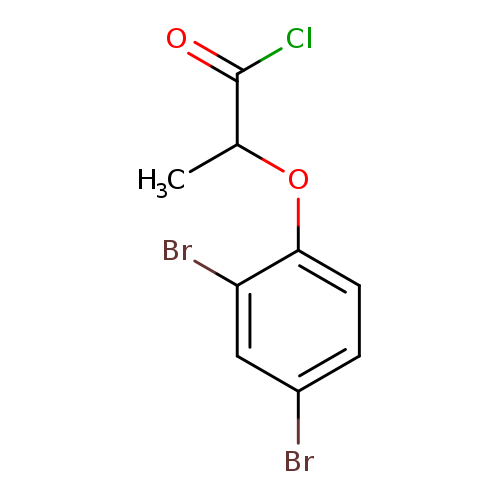 2-(2,4-Dibromophenoxy)propanoyl chloride