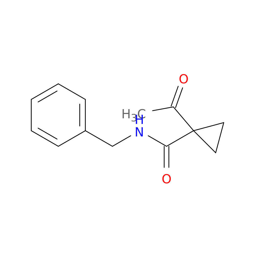 1-Acetyl-N-benzylcyclopropanecarboxamide