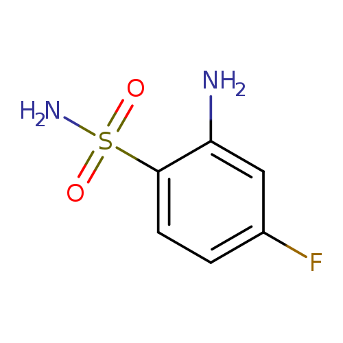 Benzenesulfonamide, 2-amino-4-fluoro- (7CI,9CI)