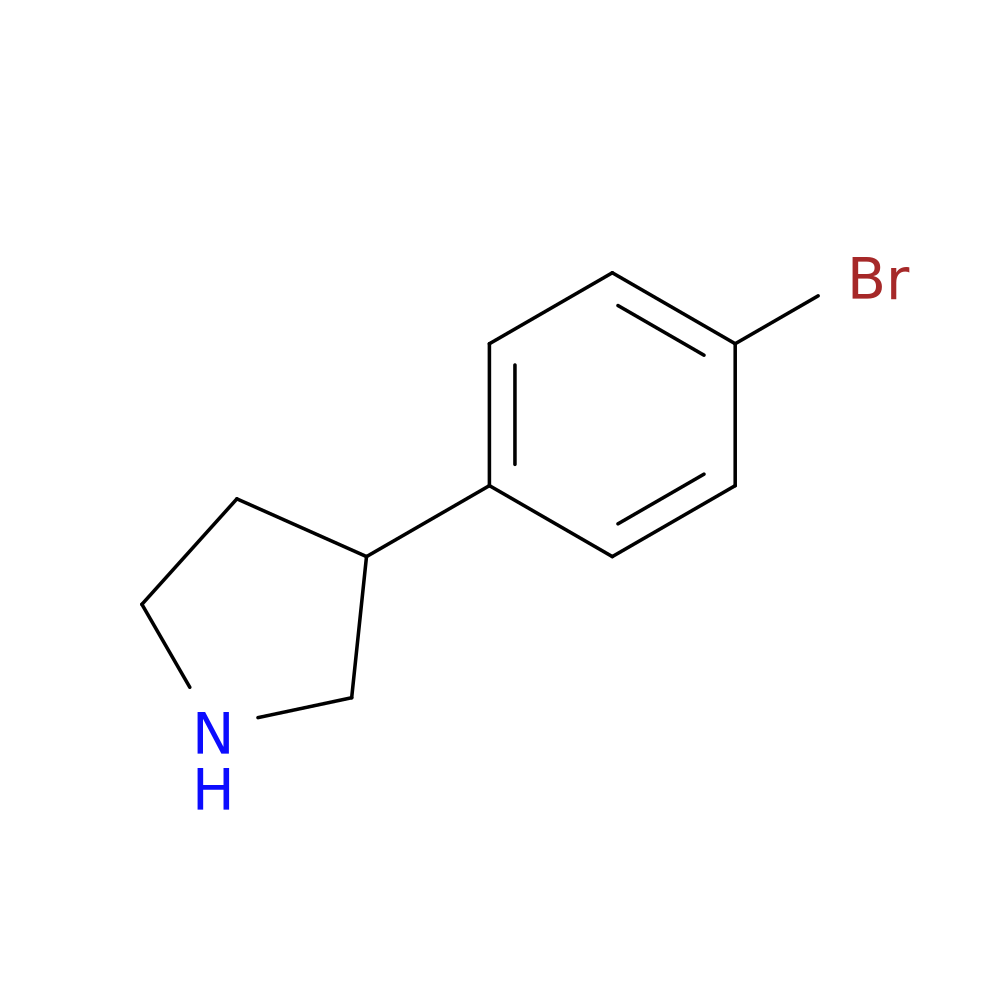 3-(4-Bromophenyl)pyrrolidine
