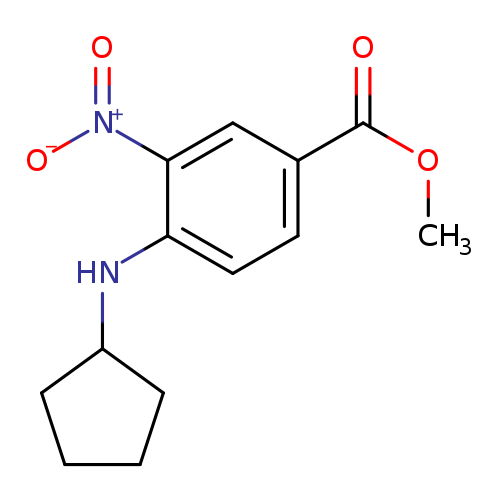Methyl 4-(cyclopentylamino)-3-nitrobenzoate