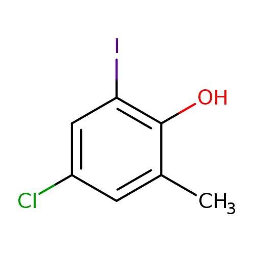 4-Chloro-2-iodo-6-methylphenol