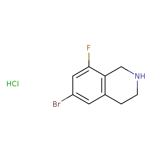 6-Bromo-8-fluoro-1,2,3,4-tetrahydroisoquinoline hydrochloride