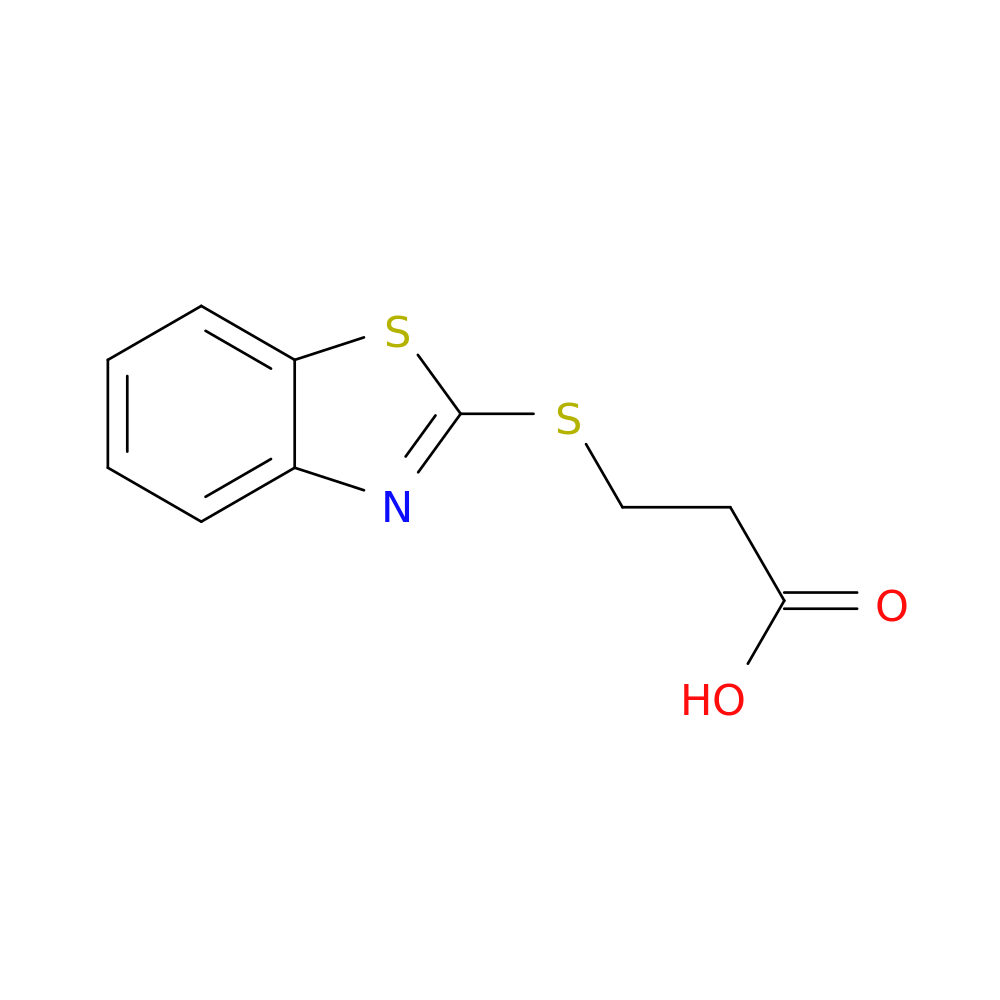 3-(Benzo[d]thiazol-2-ylthio)propanoic acid