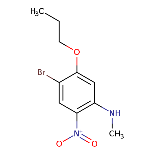 4-Bromo-N-methyl-2-nitro-5-propoxyaniline