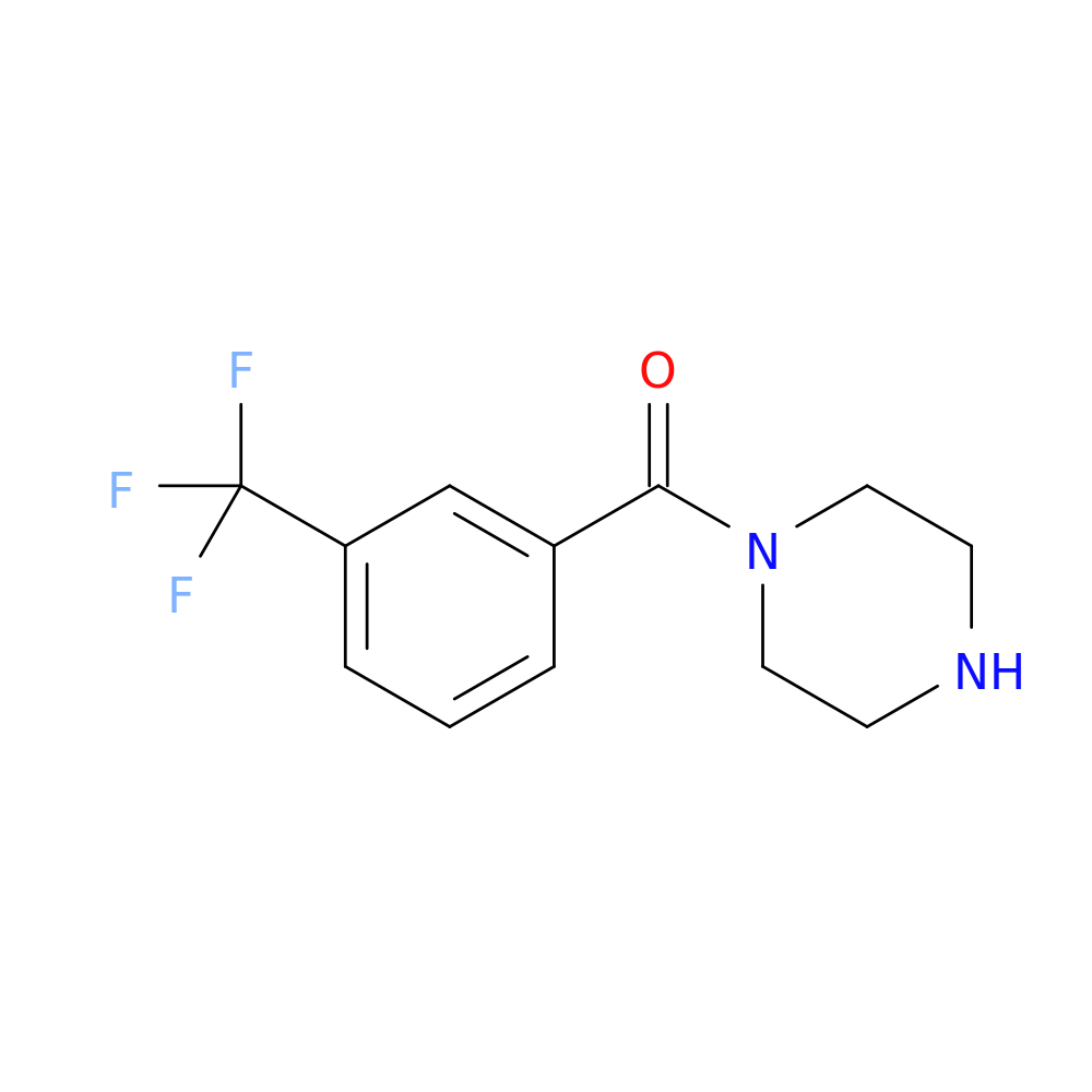 Piperazin-1-yl(3-(trifluoromethyl)phenyl)methanone