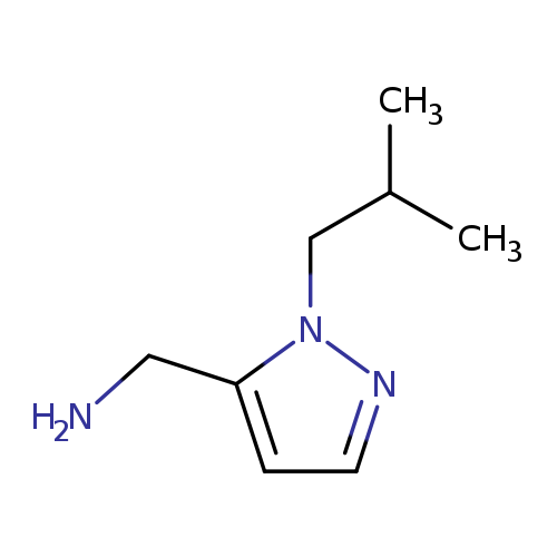 [1-(2-methylpropyl)-1H-pyrazol-5-yl]methanamine