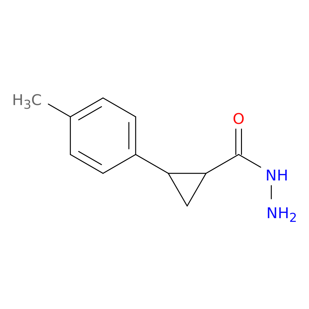 2-(4-Methylphenyl)cyclopropanecarbohydrazide