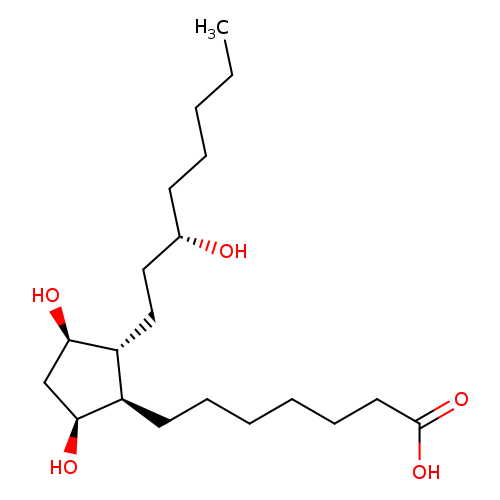 Prostan-1-oic acid, 9,11,15-trihydroxy-, (9α,11α,15S)-