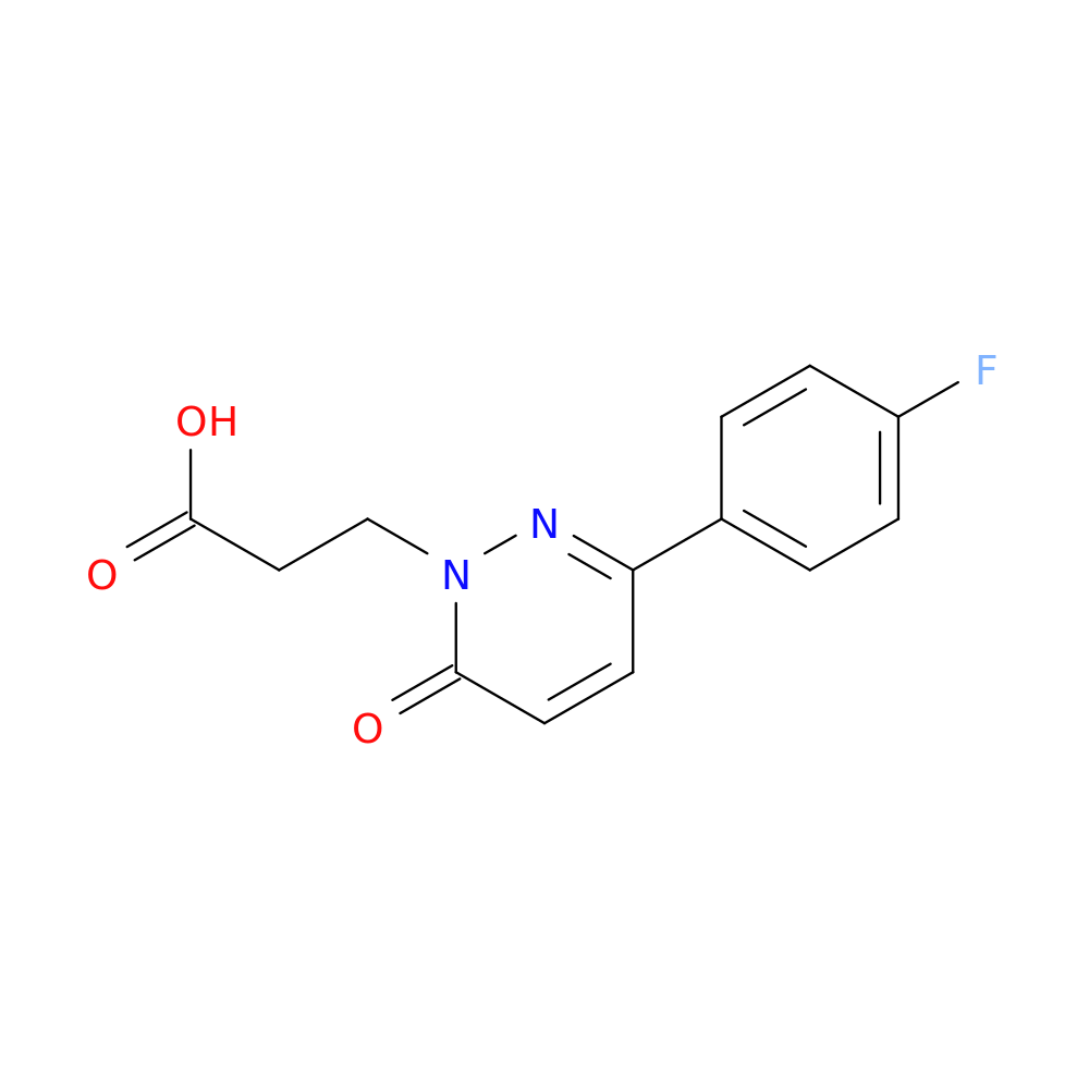 3-[3-(4-fluorophenyl)-6-oxopyridazin-1(6H)-yl]propanoic acid