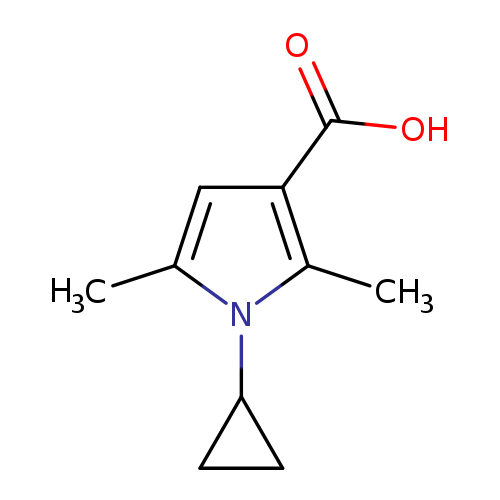 1-Cyclopropyl-2,5-dimethyl-1H-pyrrole-3-carboxylic acid
