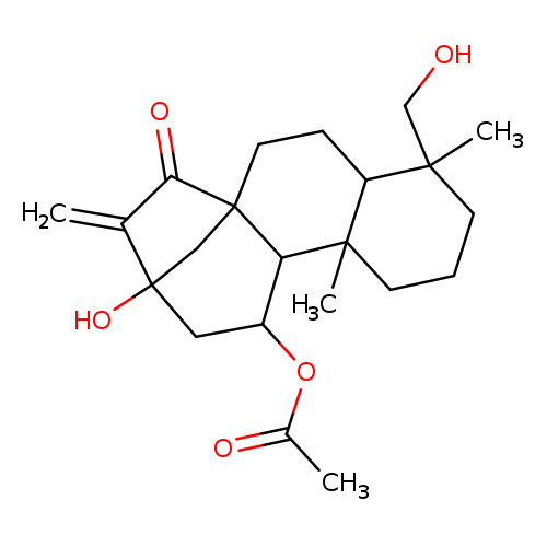 Kaur-16-en-15-one, 11-(acetyloxy)-13,18-dihydroxy-, (4α,11β)-
