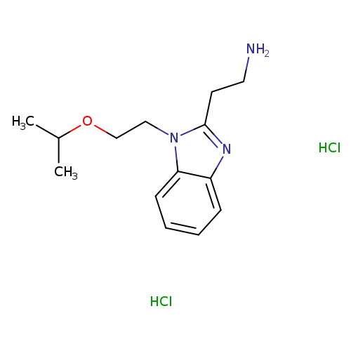 2-{1-[2-(propan-2-yloxy)ethyl]-1H-1,3-benzodiazol-2-yl}ethan-1-amine dihydrochloride