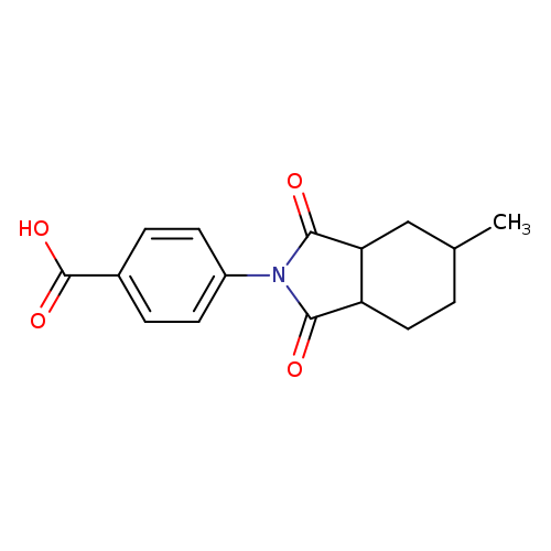4-(5-Methyl-1,3-dioxooctahydro-2h-isoindol-2-yl)benzoic acid