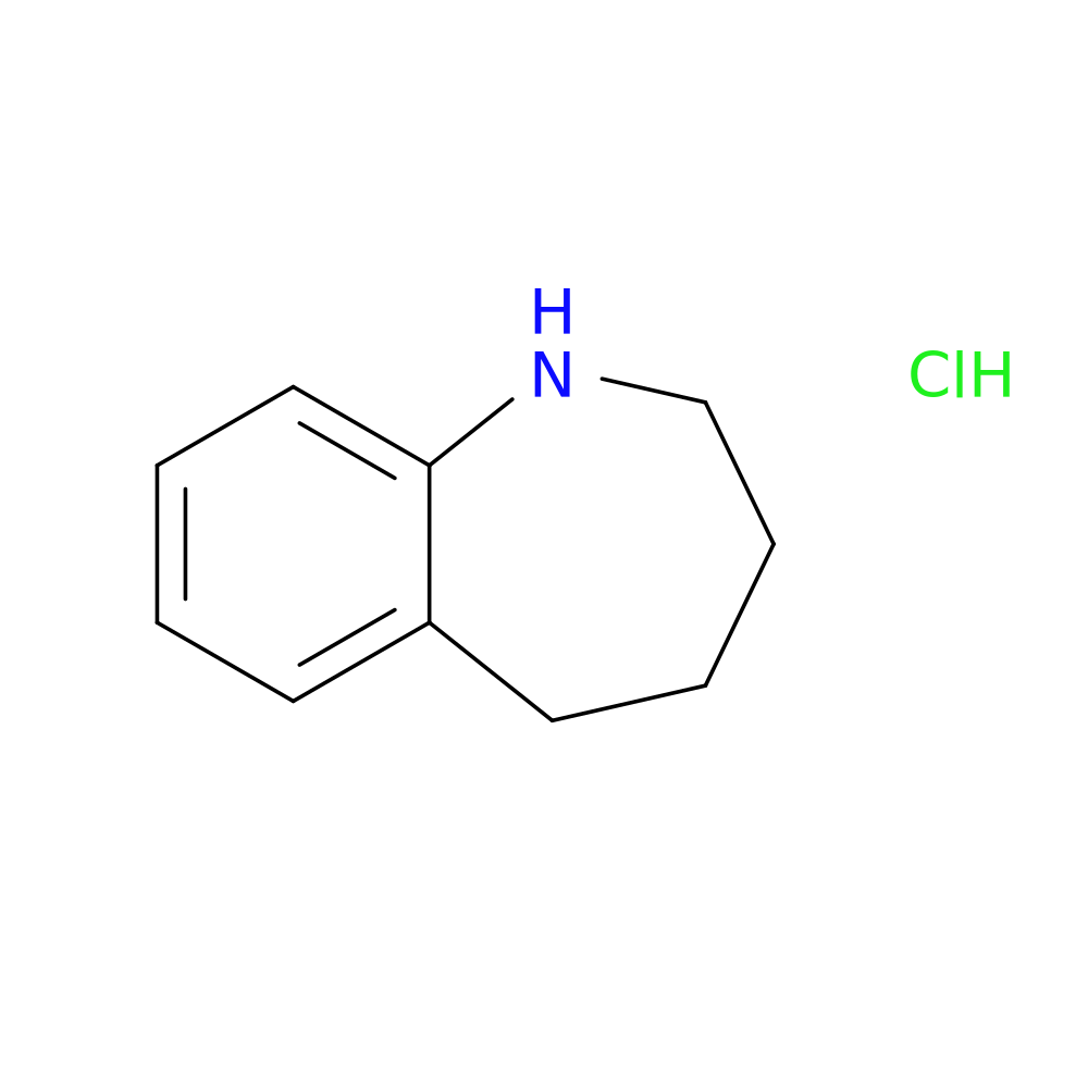 2,3,4,5-tetrahydro-1H-benzo[b]azepine hydrochloride