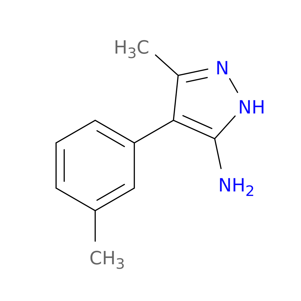 3-methyl-4-(3-methylphenyl)-1h-pyrazol-5-amine