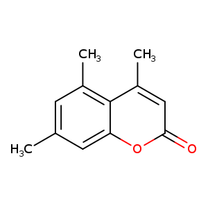 2H-1-Benzopyran-2-one,4,5,7-trimethyl-