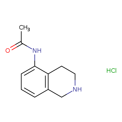 N-(1,2,3,4-tetrahydroisoquinolin-5-yl)acetamide hydrochloride
