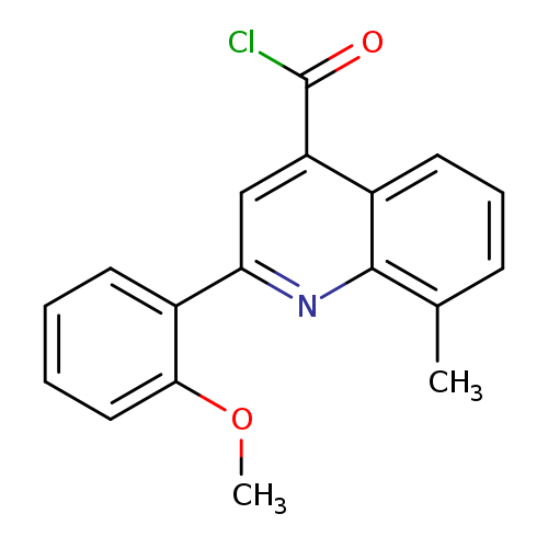 2-(2-Methoxyphenyl)-8-methylquinoline-4-carbonyl chloride