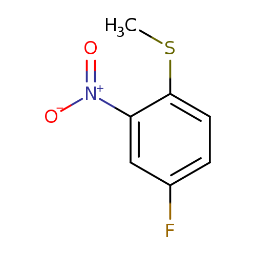 4-Fluoro-1-(methylsulfanyl)-2-nitrobenzene