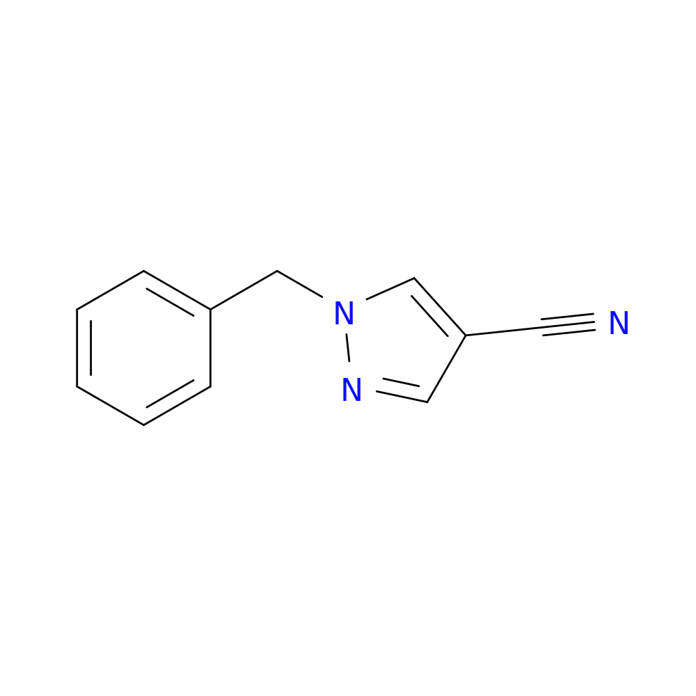 1-Benzyl-1H-pyrazole-4-carbonitrile