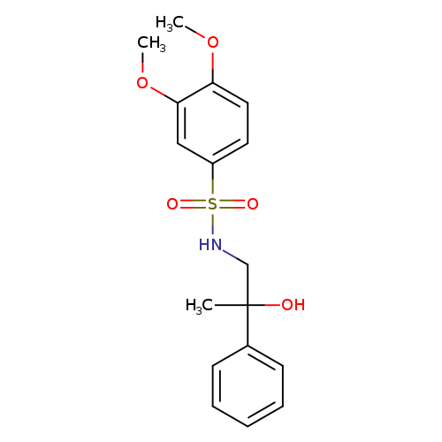 N-(2-hydroxy-2-phenylpropyl)-3,4-dimethoxybenzene-1-sulfonamide