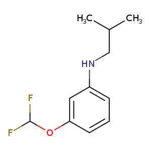 3-(Difluoromethoxy)-N-(2-methylpropyl)aniline