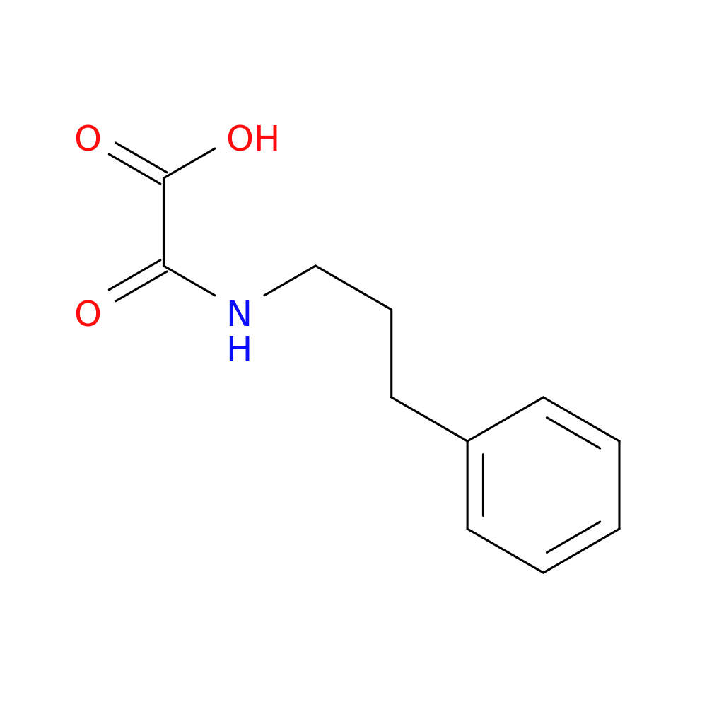 [(3-phenylpropyl)carbamoyl]formic acid