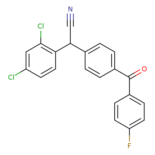 2-(2,4-dichlorophenyl)-2-[4-(4-fluorobenzoyl)phenyl]acetonitrile