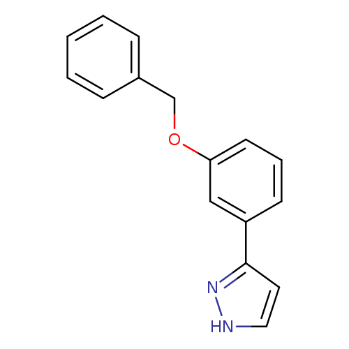 3-[3-(benzyloxy)phenyl]-1H-pyrazole