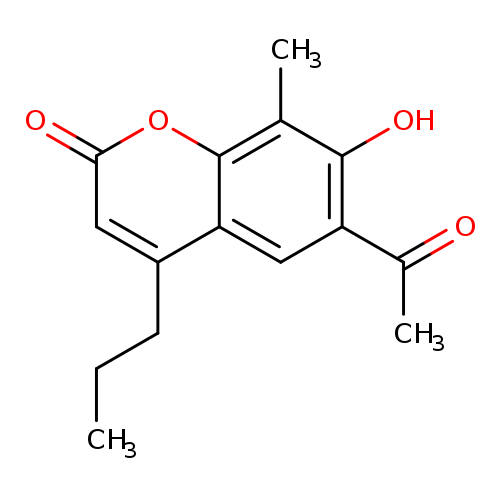 6-Acetyl-7-hydroxy-8-methyl-4-propyl-2h-chromen-2-one