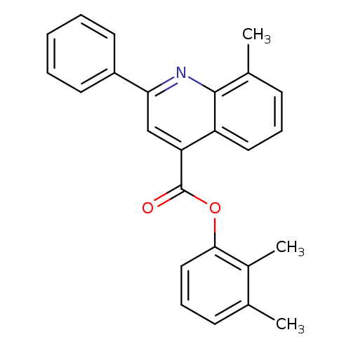 2,3-dimethylphenyl 8-methyl-2-phenyl-4-quinolinecarboxylate