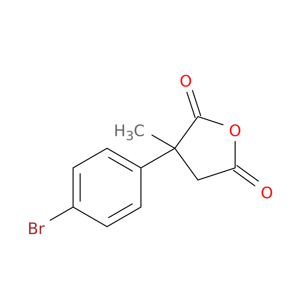 3-(4-bromophenyl)-3-methyloxolane-2,5-dione