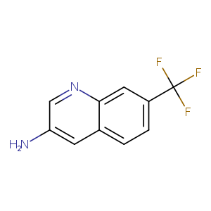 3-Quinolinamine, 7-(trifluoromethyl)-