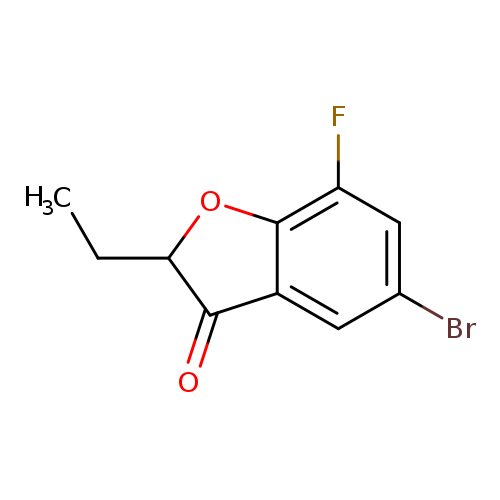 5-bromo-2-ethyl-7-fluorobenzofuran-3(2H)-one