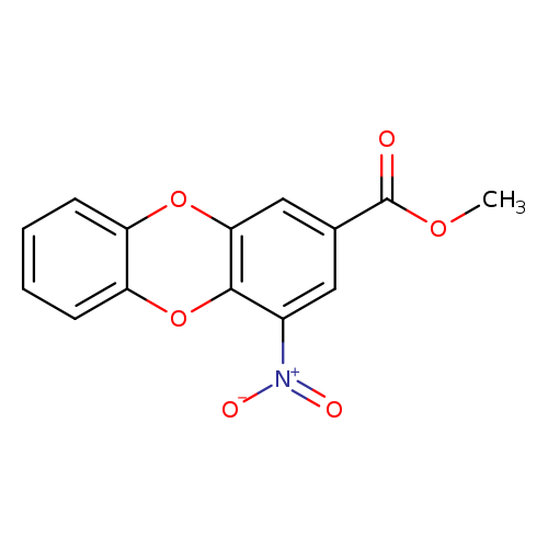Methyl 4-nitrooxanthrene-2-carboxylate